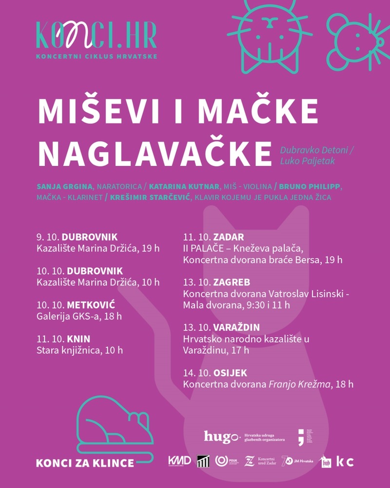 MIŠEVI I MAČKE NAGLAVAČKE