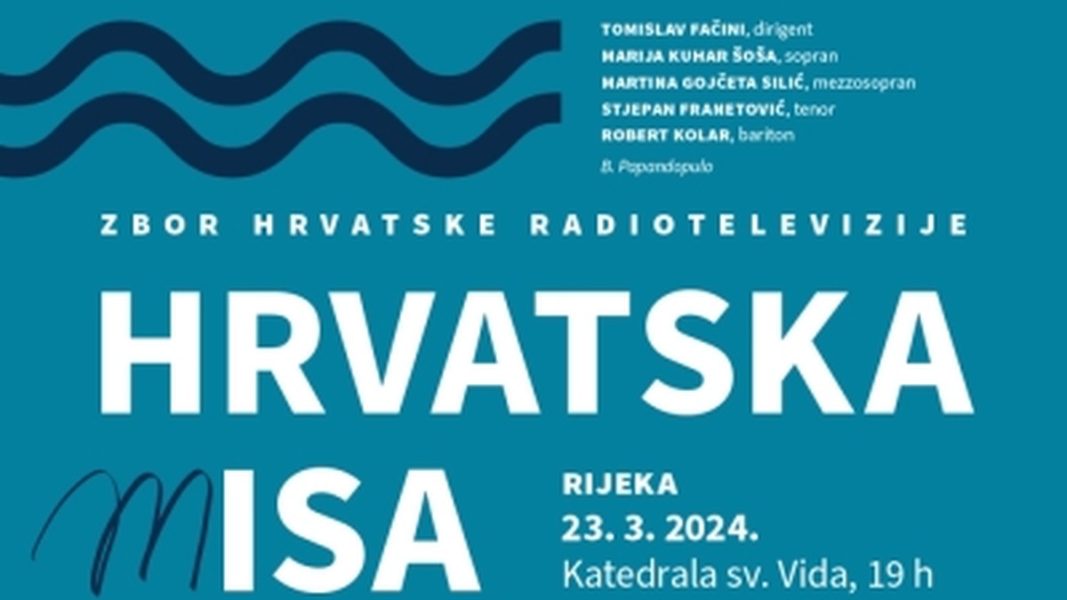 Veličanstvena izvedba Hrvatske mise u riječkoj prvostolnici
