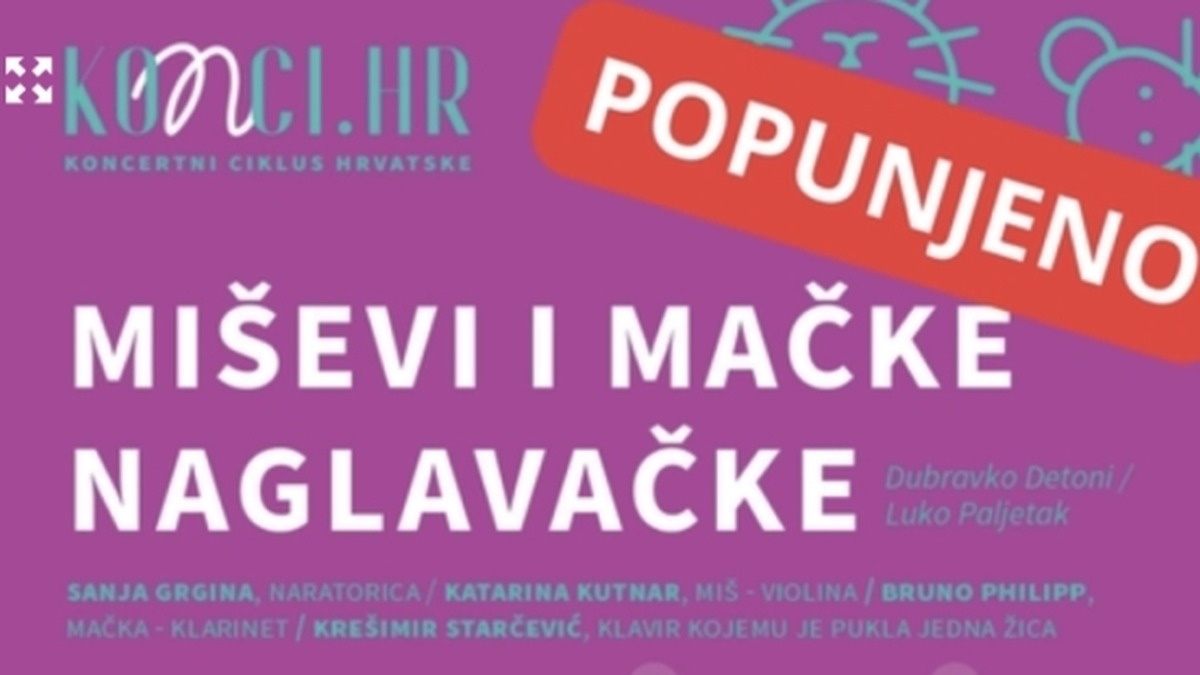 „MIŠEVI I MAČKE NAGLAVAČKE“ – TURNEJA 2025. USPJEŠNO ZAKLJUČENA!