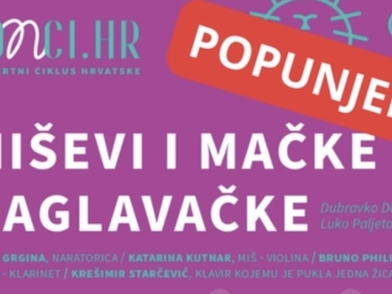 Slika: „MIŠEVI I MAČKE NAGLAVAČKE“ – TURNEJA 2025. USPJEŠNO ZAKLJUČENA!